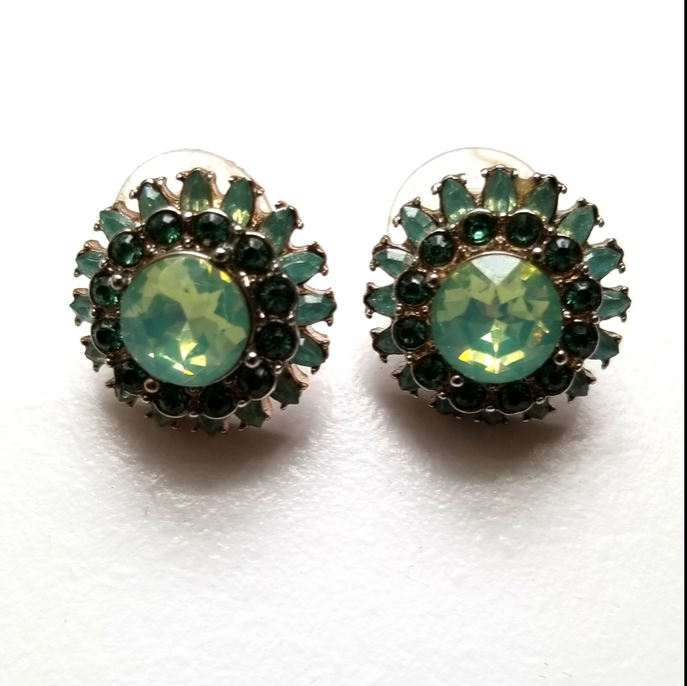 Statement stud earrings